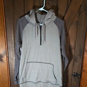 BKE Gray Hoodie with Black Accents